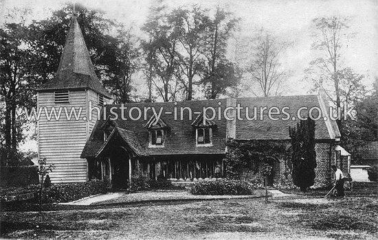 Greenstead Church, Ongar, Essex. c.1905